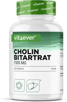 Cholin Kapseln 1500 mg 365 Stück vegan Langzeitvorrat
