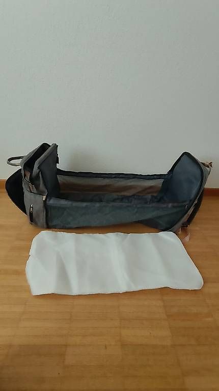 Kindertaschen: Wickelrucksack mit Bett – Neu und originalverpackt aus Zürich von Schret7 4