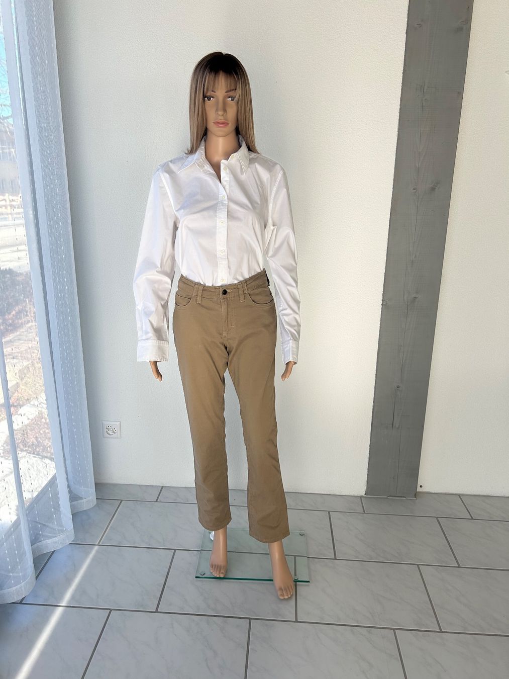 Lee Pantaloni: Lee Extreme Comfort  Trousers - repaired behind – Nuovo (secondo la descrizione) da Saland venduto da ele_vc96 1