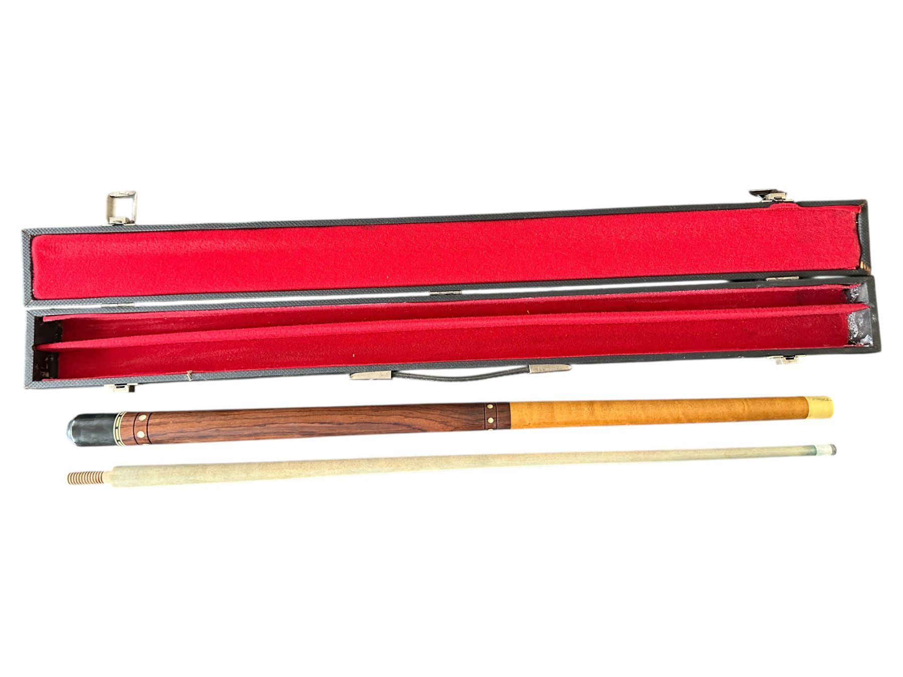 Tables de billard: Ancien coffret queue de billard en bois – D'occasion à Morges par Auct 8