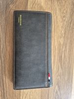 MENBENSE Classic Herren Portemonnaie Brieftasche Dunkelgrau