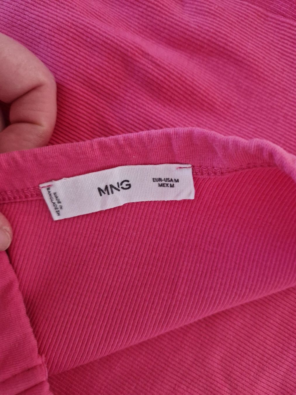 Mango Top: Mango Pinkes One-Shoulder Tanktop Gr. M – Usato da Erlinsbach SO venduto da ULIKH 3