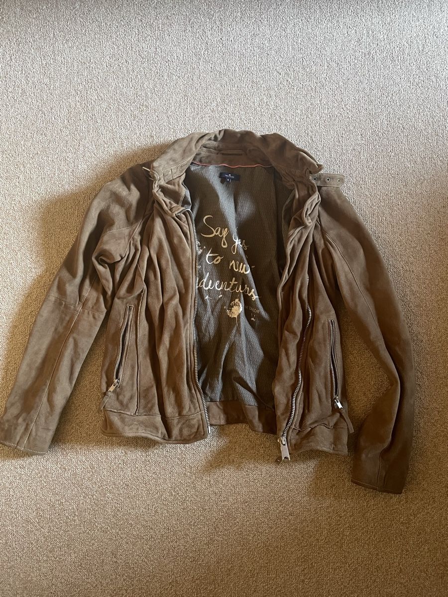 Tom Tailor Giacche: Tom Tailor Wildlederjacke, Gr. S, – Usato da Zugerberg venduto da rob_jl6j
