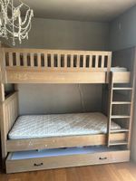 Lit superposé Restoration Hardware avec 2 matelas - 90 x 200