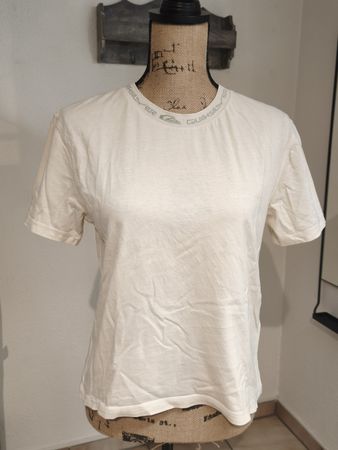 Quiksilver T-Shirt cremefarben Grösse S neuwertig