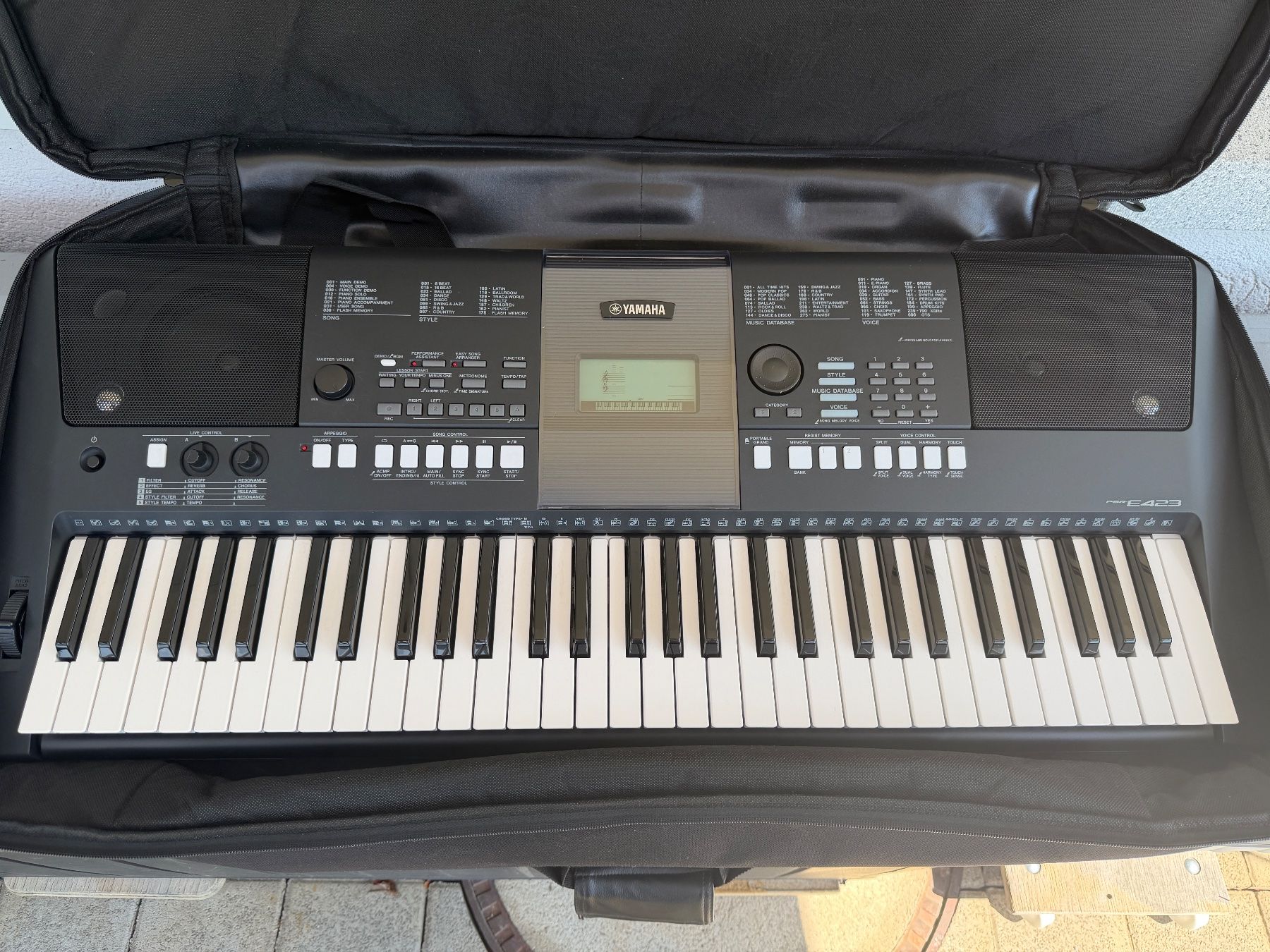 Yamaha Strumenti musicali: Keyboard Yamaha PSR-E423 Serie 1861 – Usato da Gunten venduto da siderato 1