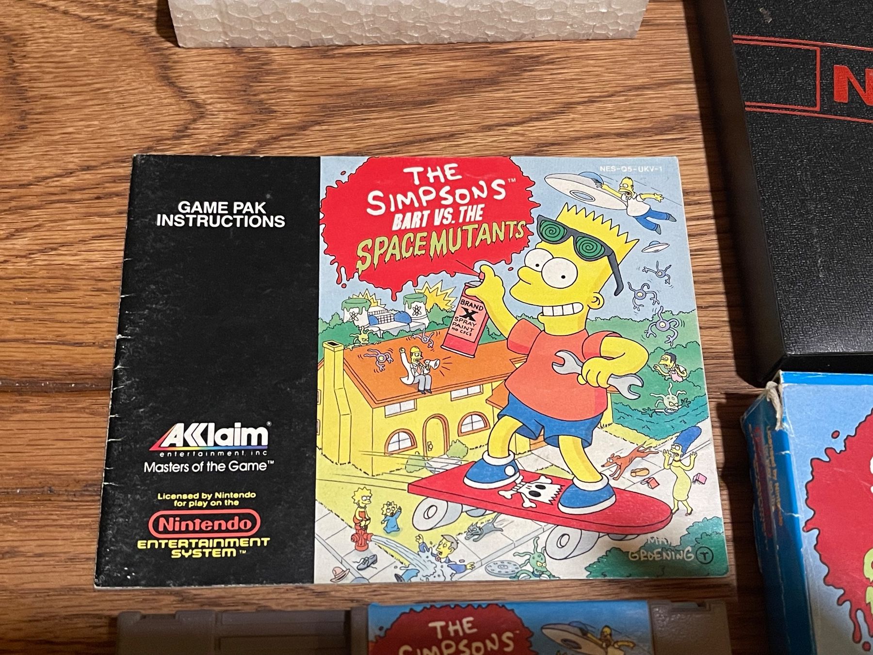 Nintendo Giochi: Simpsons - Bart vs Space Mutants NES OVP mit Anleitung – Usato da Zuerich venduto da Dorsi 4