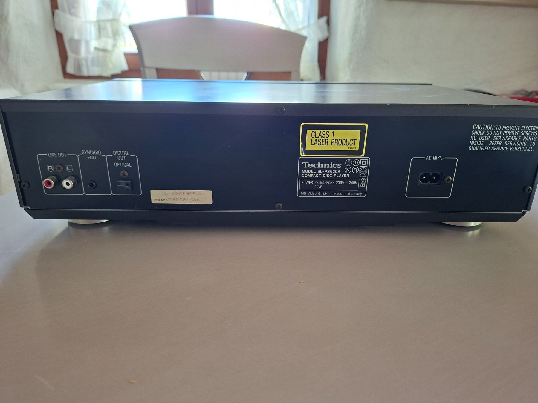 Technics Audio- & Mediensysteme: Technics SL-PS620A CD-Player – MASH High-Class – Gebraucht aus Hütten von routil 3