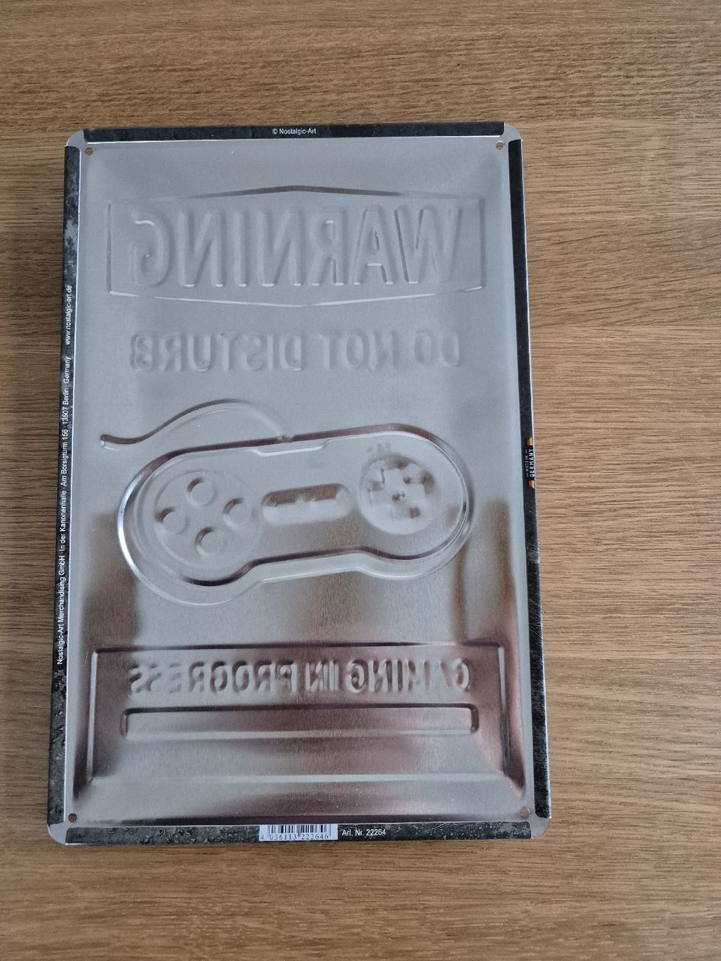 Insegne: Gamer Blechschild "Do not disturb" – Usato da Bern venduto da miruslav 1