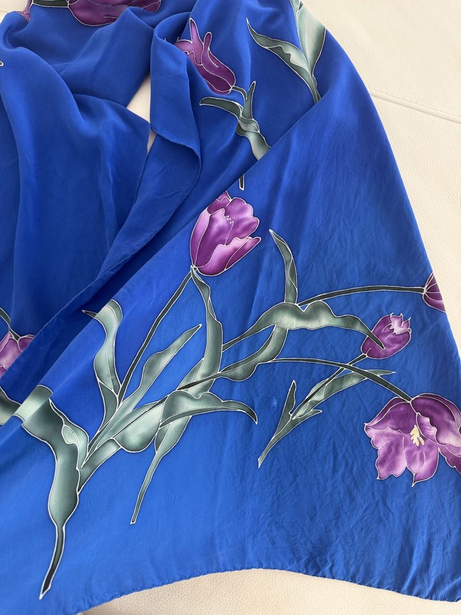 Foulard & Sciarpe: Seiden Schal 🌸 – Usato da Opfikon venduto da Luis144 1
