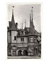 Neuchâtel Maison des Halles Poststempel 1950