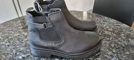 Stiefeletten schwarz  mit Reissverschluss neu