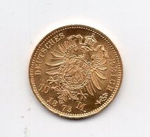 (27) 10 Mark 1873 Preussen Super Stgl