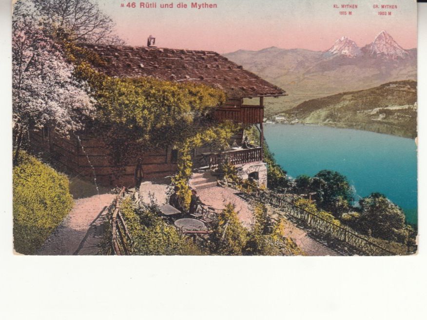 Cartoline postali: Rütli 1912 – Usato da Bürglen TG venduto da StampGraf