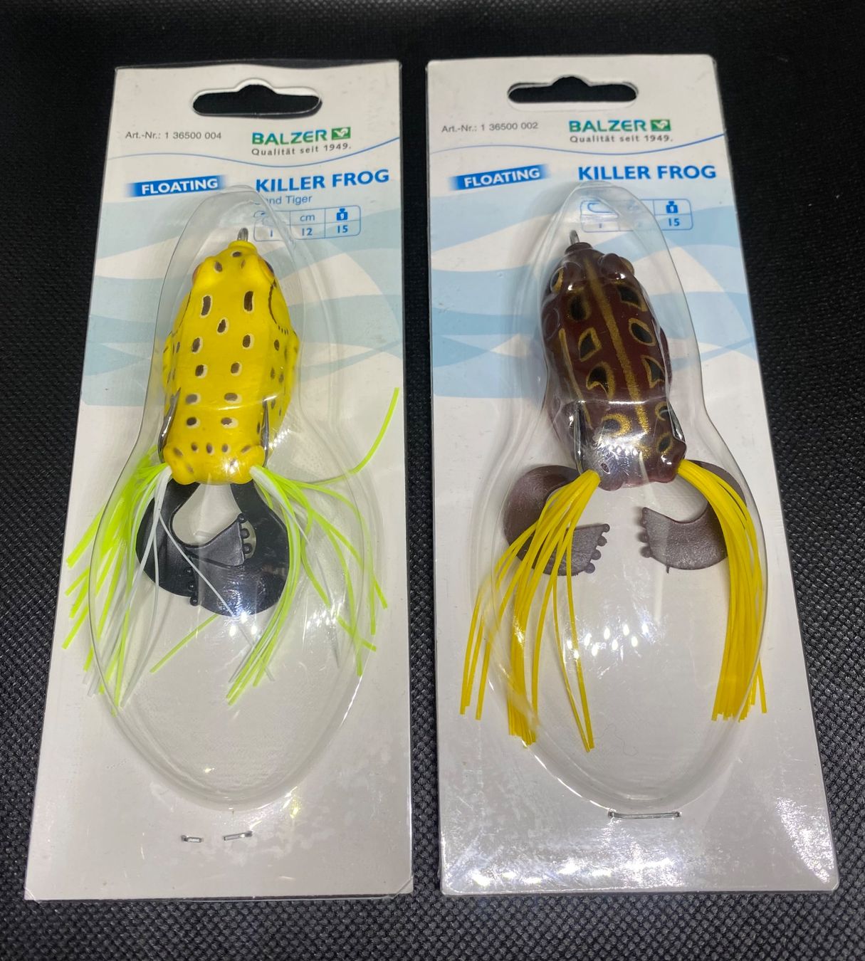 Köder: BALZER Shirasu Killer Frog 12cm 15g - 2er Set – Neu und originalverpackt aus Widnau von Fishingtackle_Oggy