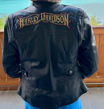 Lederjacke Harley Davidson, Damen, Gr. M – selten getragen