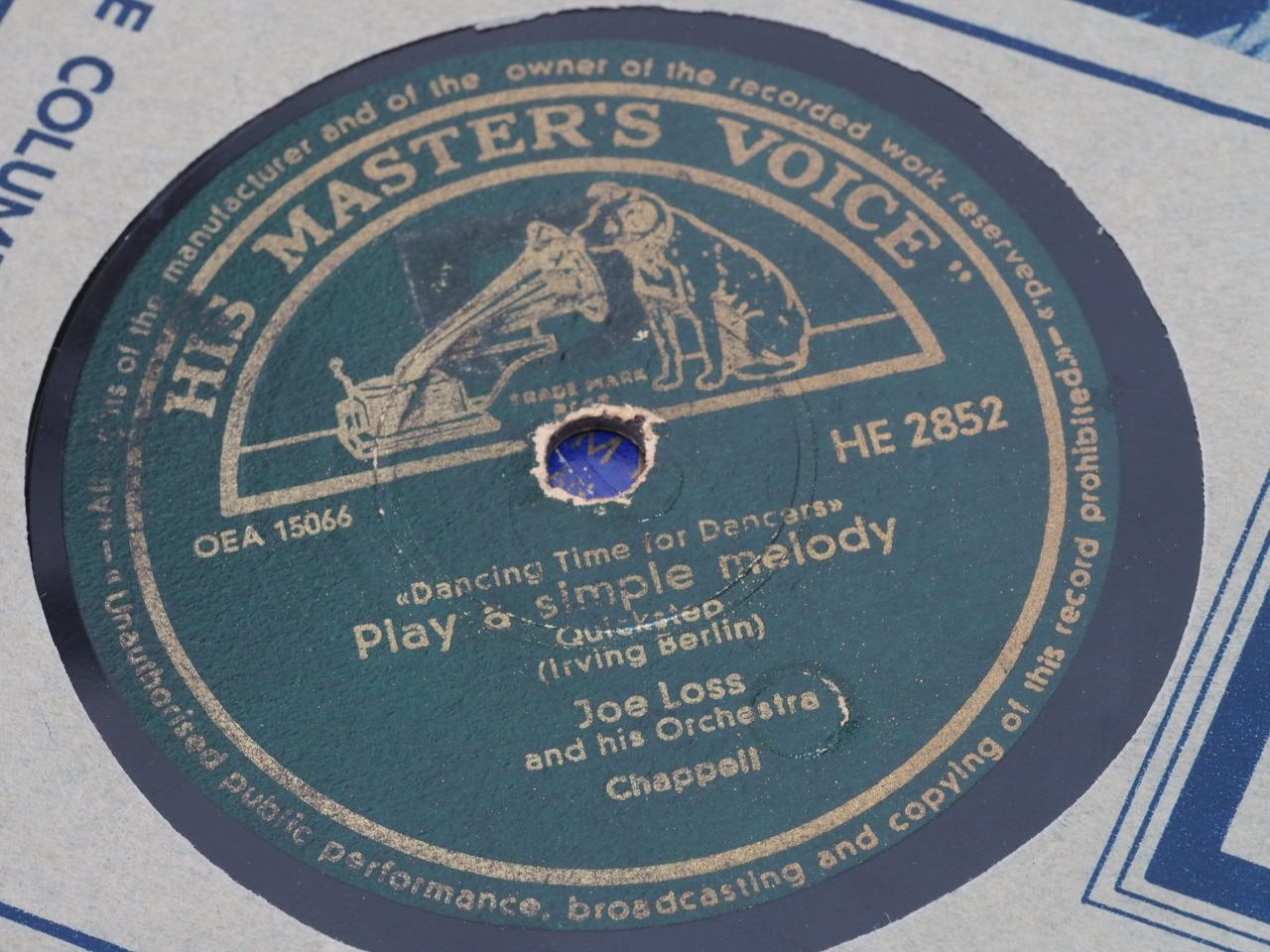 Schallplatten: DISQUES 78 TOURS – Gebraucht aus Lausanne von Leag 6