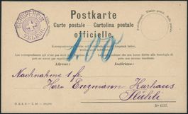 LU Schüpfheim - Telegraphenstempel - Karte