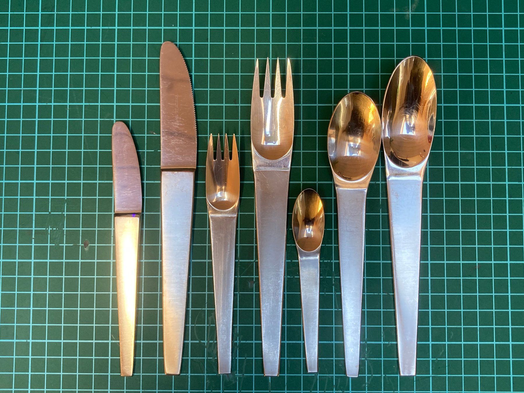 Set di posate: 7 couverts Carl Aubock / Amboss / 2060 Maestro / Flatware – Usato da Froideville venduto da EL.YACHT.Okaz 1
