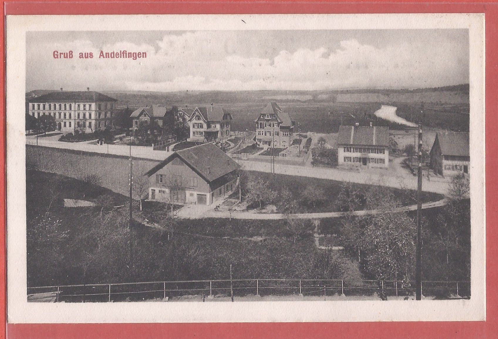 Cartes postales: Andelfingen - Teilansicht 1911 – D'occasion à Fislisbach par Porano