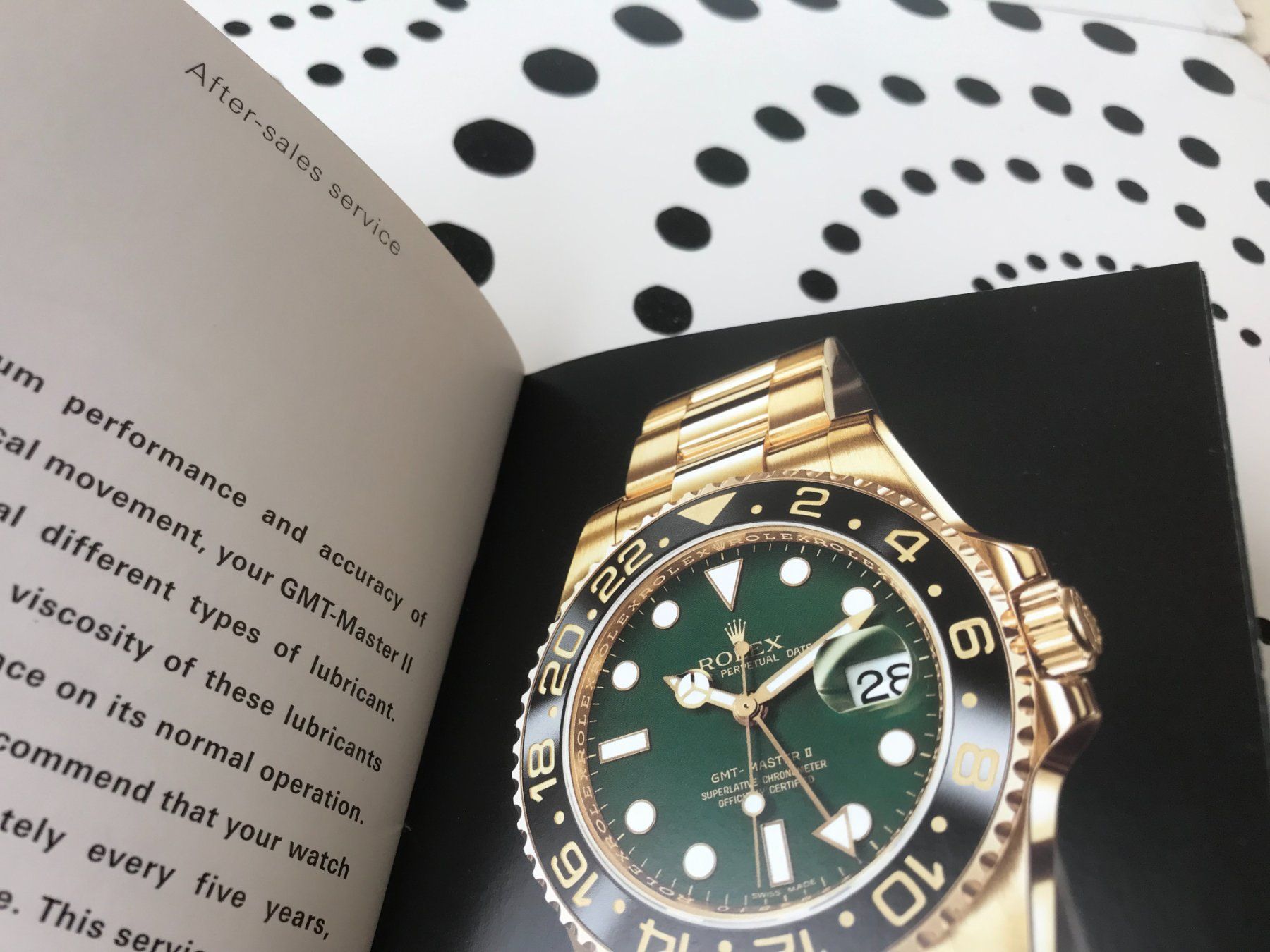 Documenti: ROLEX GMT-MASTER II - OPERATING INSTRUCTIONS - 2.2009 ENG ! – Usato da Epalinges venduto da dream-watch 5
