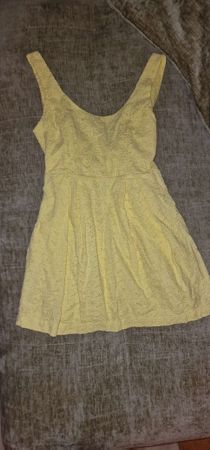 Damen Sommerkleid gelb Grösse M
