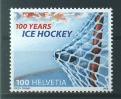 2008, Sondermarke 100 Jahre Eishockey **