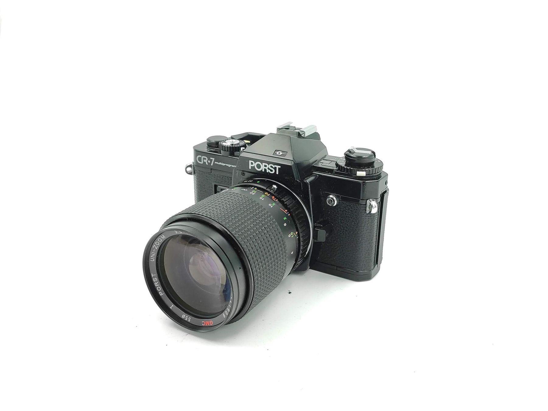 Fotocamera: Porst CR-7 (Fujica AX-5) Multiprogram mit Objektiv & Blitz – Usato da Kreuzlingen venduto da Tewes 2