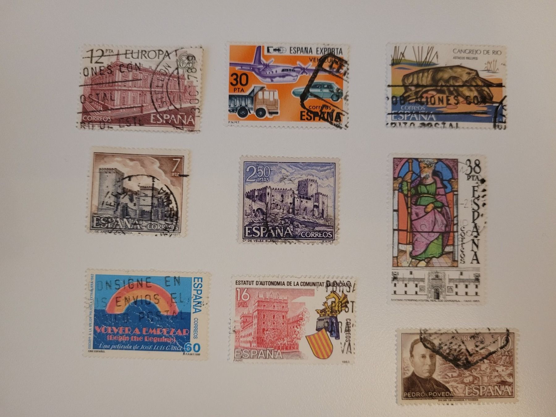 Alle Briefmarken: Lot Spanien Marken – Gebraucht aus Inwil von Flower2325