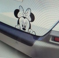 Mini Maus Minnie Mouse  Aufkleber fürs Auto Spiegel Möbel