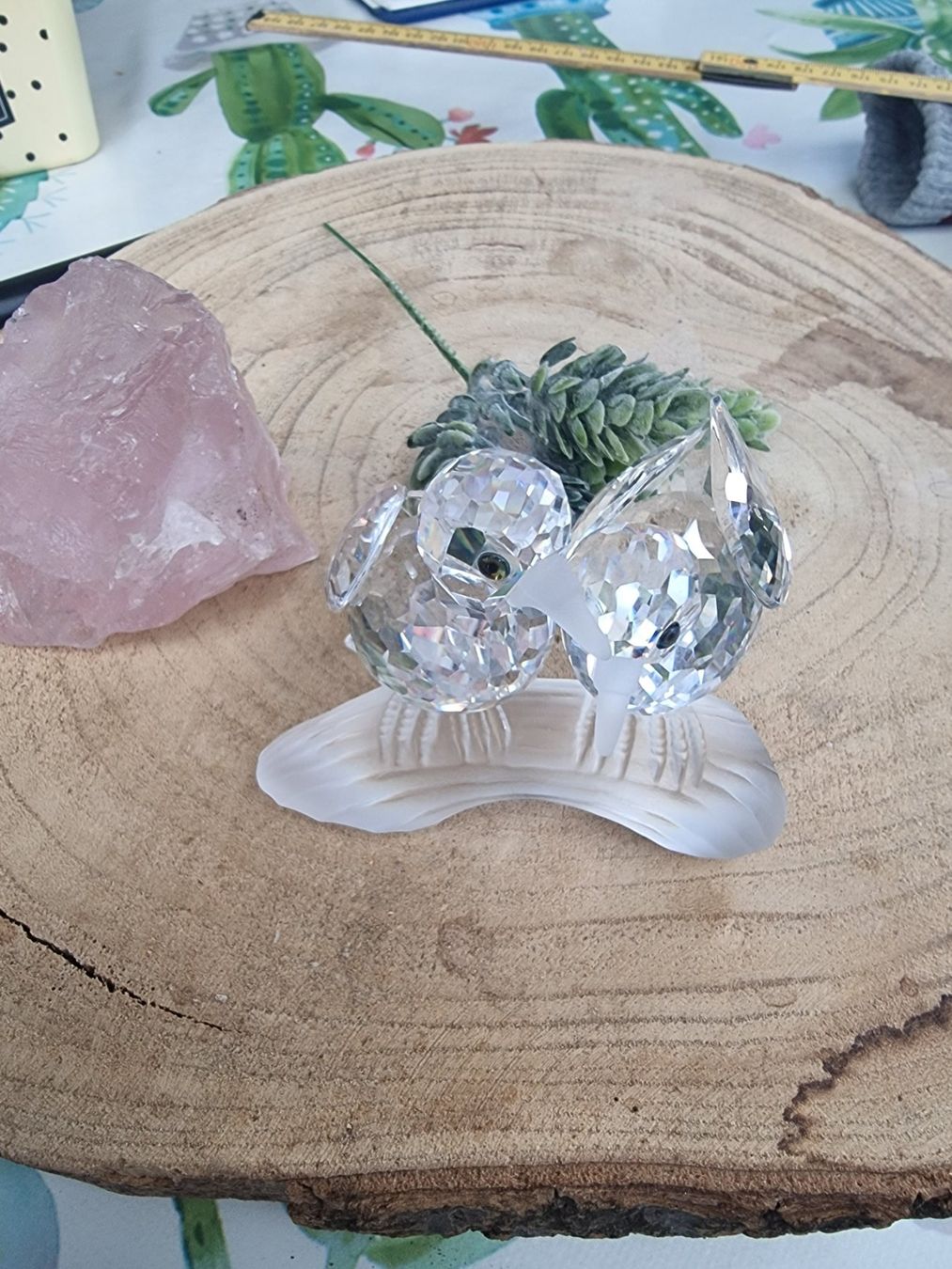 Swarovski Statuette: Swarovski TURTLEDOVES – Usato da Egerkingen venduto da sirod05 3