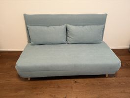 Maisons du Monde "Nio" 2-Seater Sofa Bed – Water Green