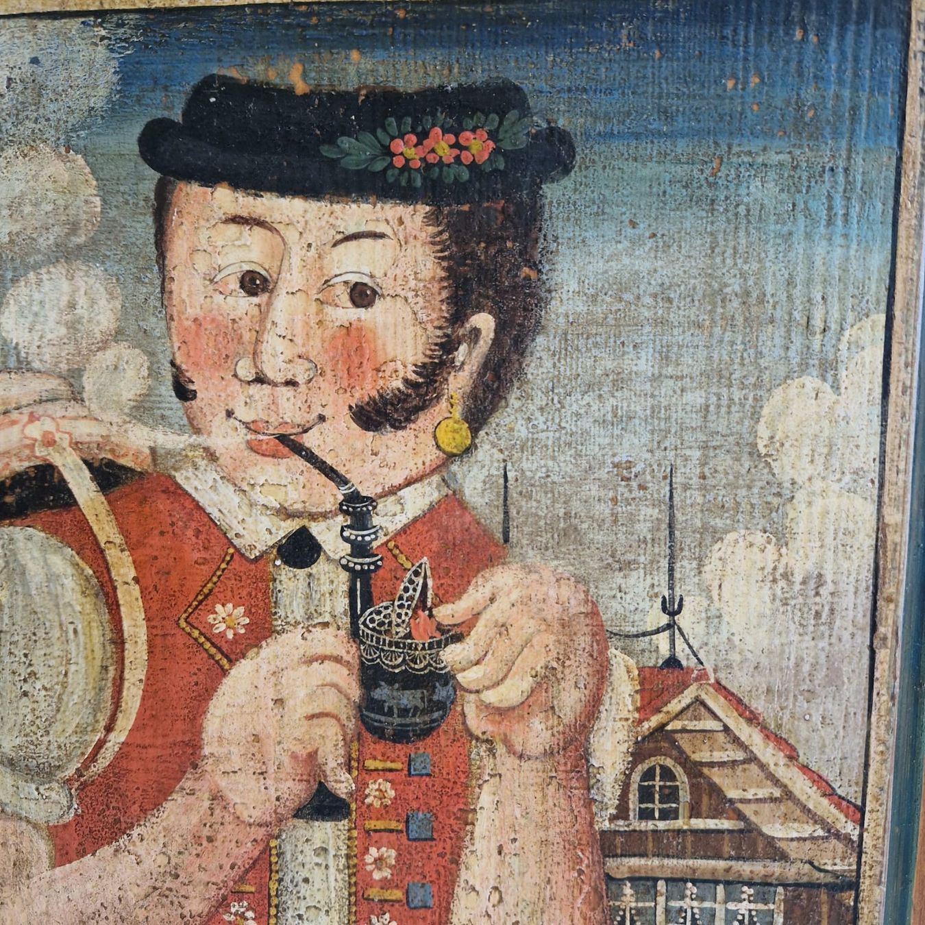 Dipinti: " Appenzeller "  Oel gemalt auf Holz – Usato da Zürich venduto da maximus46 4