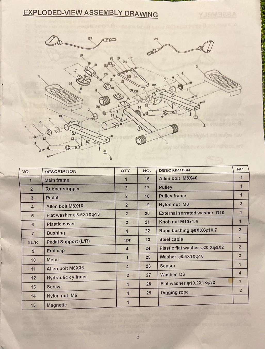 Hometrainer: Neuer K TEC Stepper mit Widerstandsbändern und Instructions – Nuovo (secondo la descrizione) da Winterthur venduto da auctiontown 8