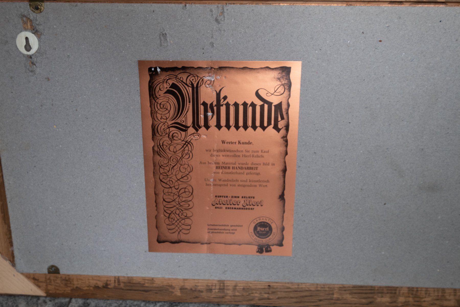 Posters & Illustrations: Kupferbild – D'occasion à Bauma par S_Bauma 1