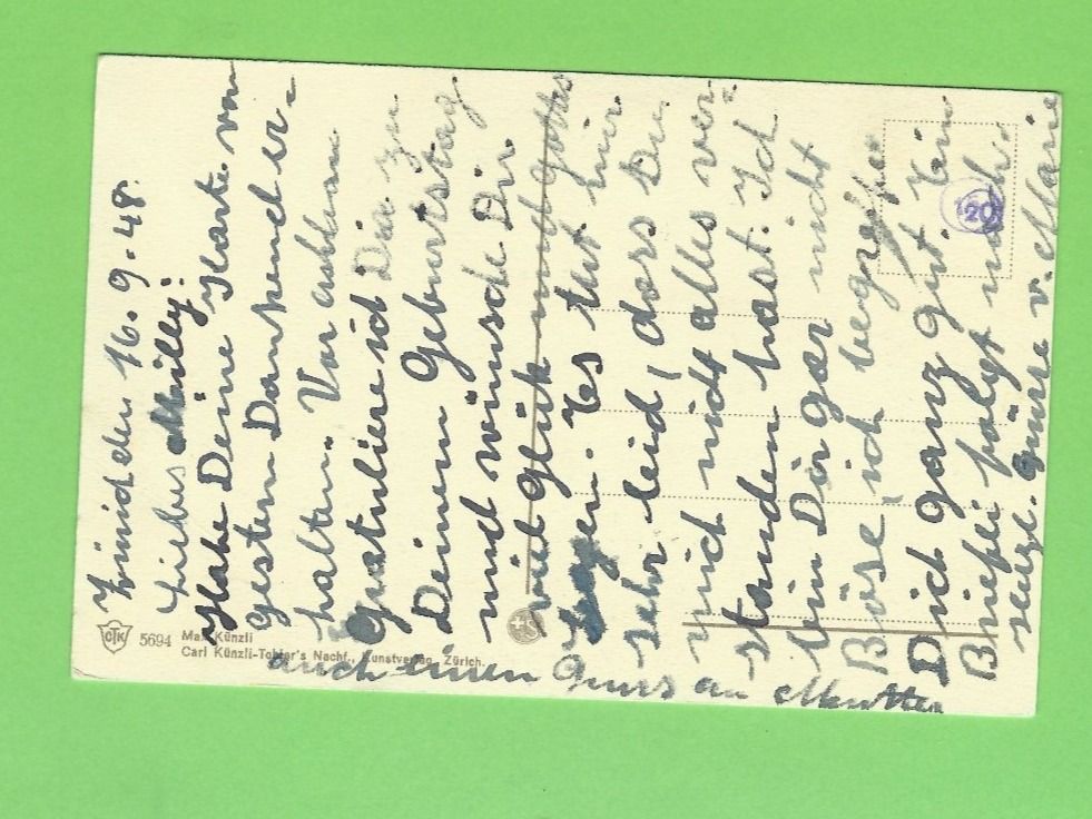 Cartoline postali: Zürichsee, Salondampfer – Usato da Zürich venduto da t24_de 1