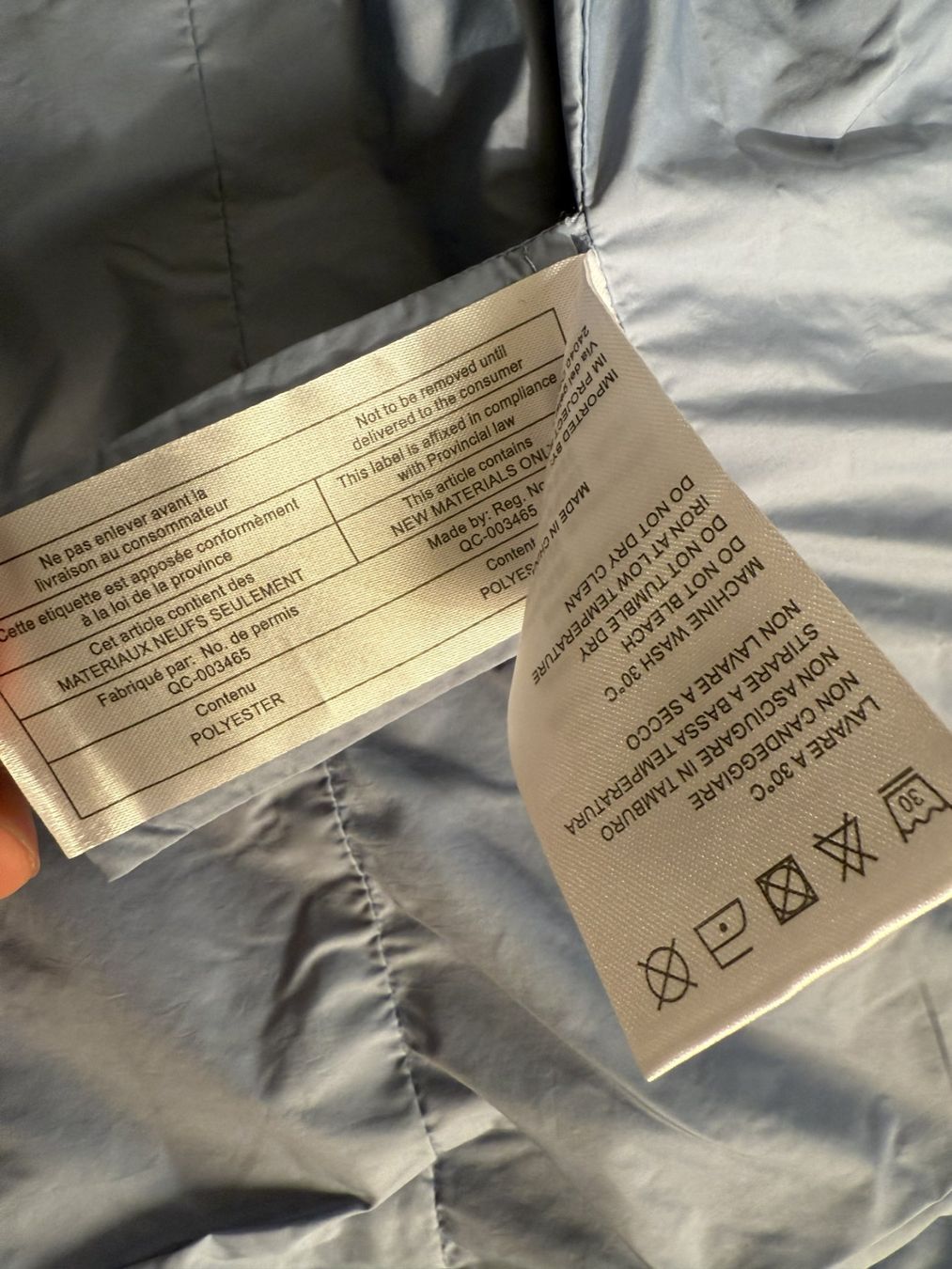 Giacche: Mabrun Damen Daunenjacke hellblau Gr.36 – Usato da Zürich venduto da SEDRAEN 7