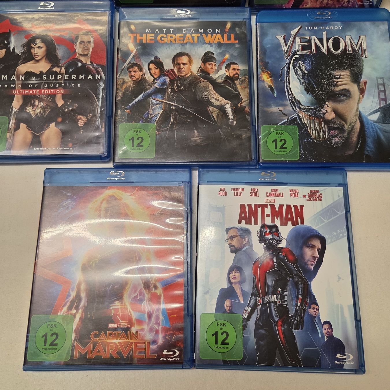 Alle DVDs: Blu-ray Filme Sammlung 8x – Gebraucht aus Stans von Ducati16 3