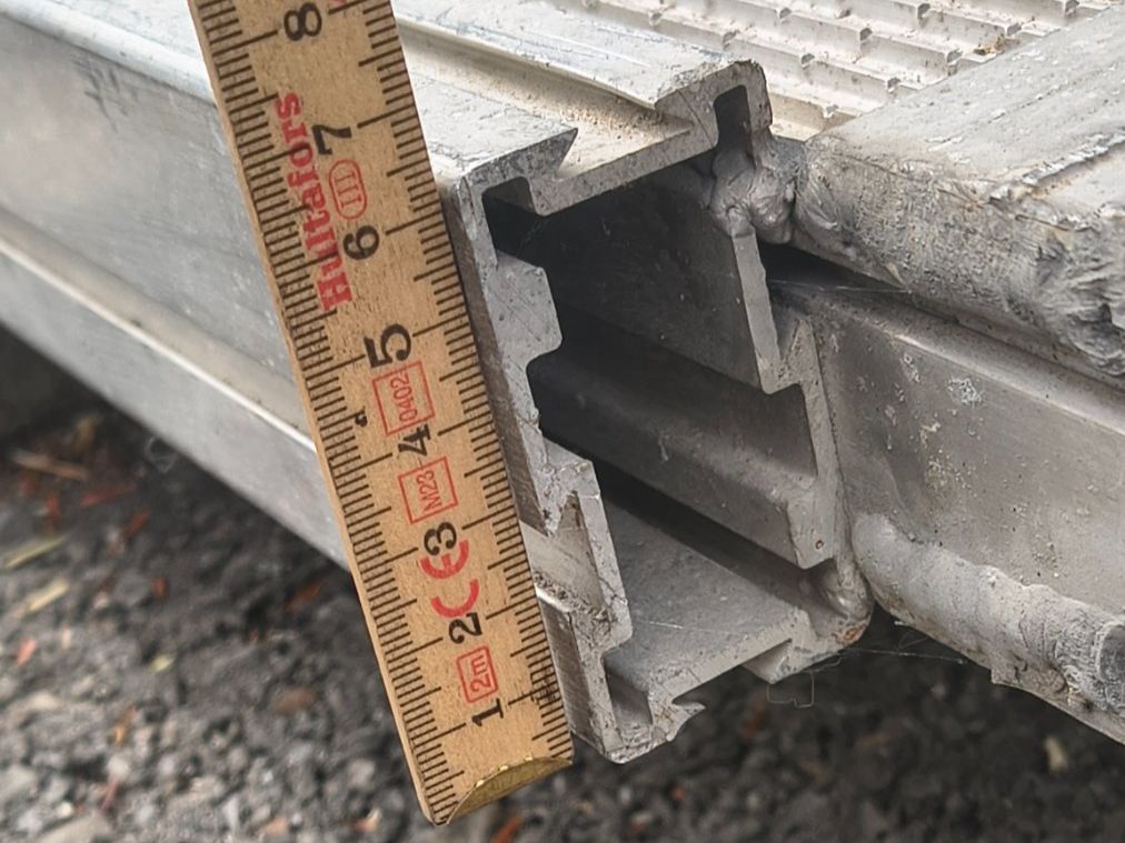 Rampe di accesso: Alu-Verladerampen 1.85 m – Usato da Hergiswil NW venduto da Ginete 2