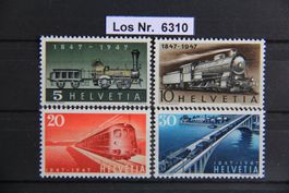 CH 1947 Serie Postfrisch                            Los 6310