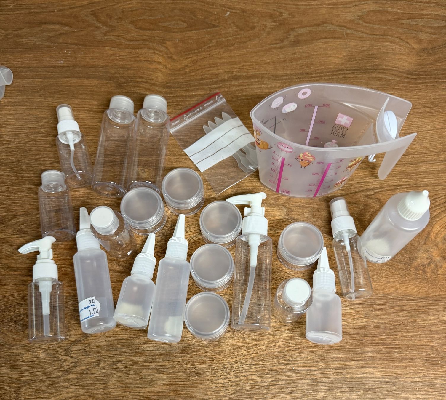 Behälter & Ähnliches: Diverse Leerflaschen und Döschen-Set mit Aufbewahrungsbox – Neu (gemäss Beschreibung) aus Nussbaumen AG von olitech5415 2