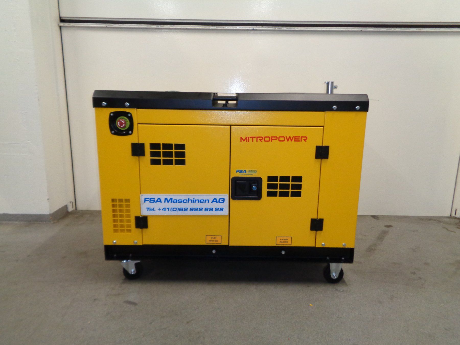 Generatori di corrente: MITROPOWER Diesel-Generator 12 kVA – Nuovo (secondo la descrizione) da Aarwangen venduto da fsa-maschinen