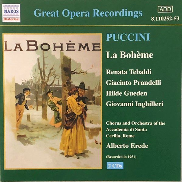 CD: Puccini - La Bohème (1951) – Usato da Grüningen venduto da azulamarillo