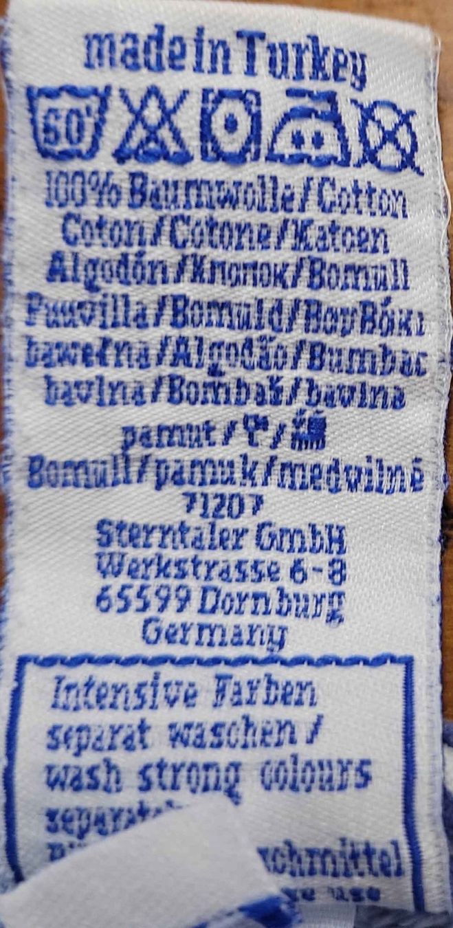 Repas pour bébés: Sterntaler Lätzchen blau Baumwolle Segelboot – D'occasion à Bözberg par Dave17 3
