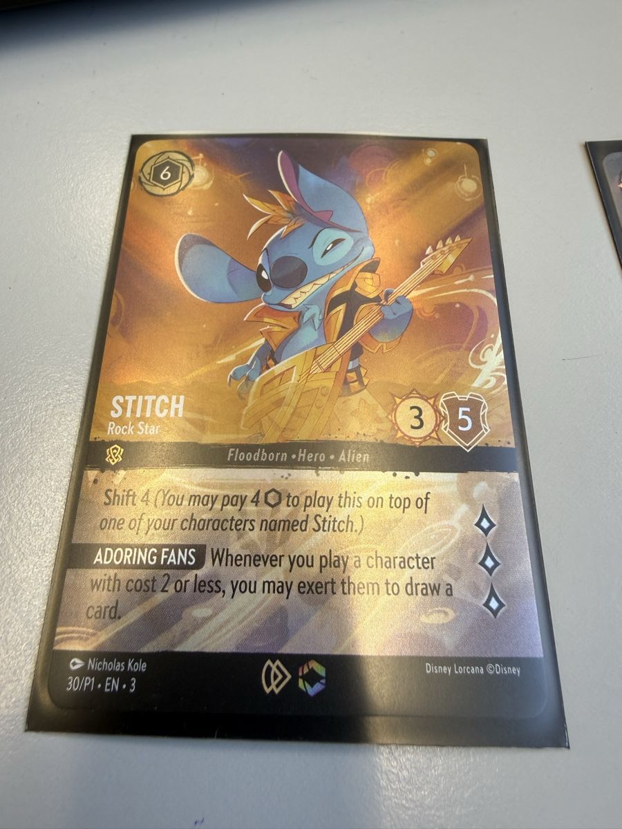 Disney Sammelbilder & Trading cards: Disney Lorcana Stitch – Neu (gemäss Beschreibung) aus Aesch ZH von Stillivanilli