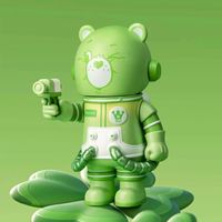 Pop Mart Space Molly 100% Series 3 Good Luck Bear versiegelt
