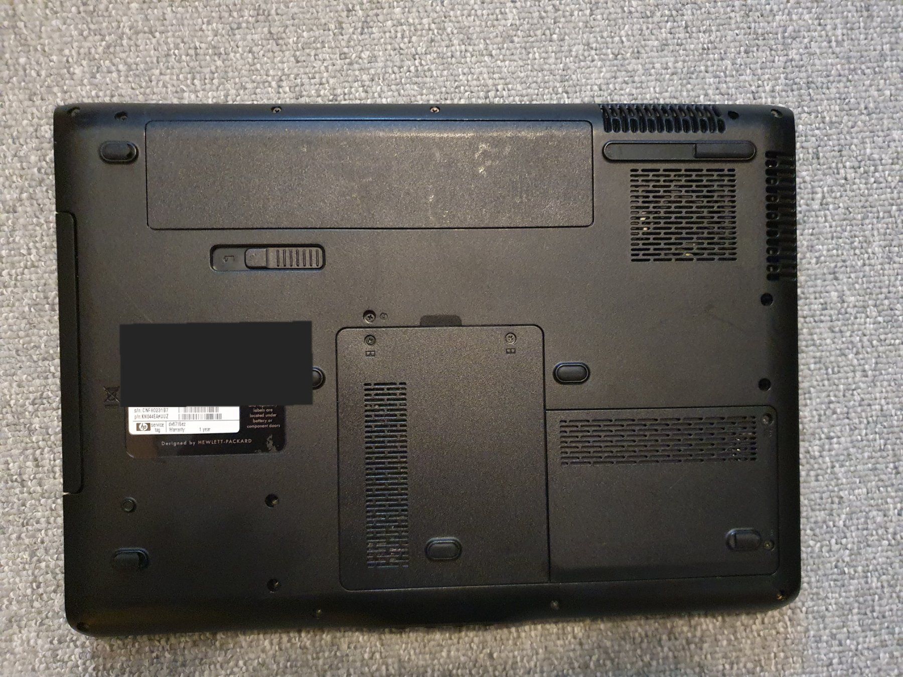 Hewlett Packard Notebook: HP Pavilion DV 6700, Antix Linux, Nvidia Geforce 7150M – Usato da Winterthur venduto da E-Frosch 2