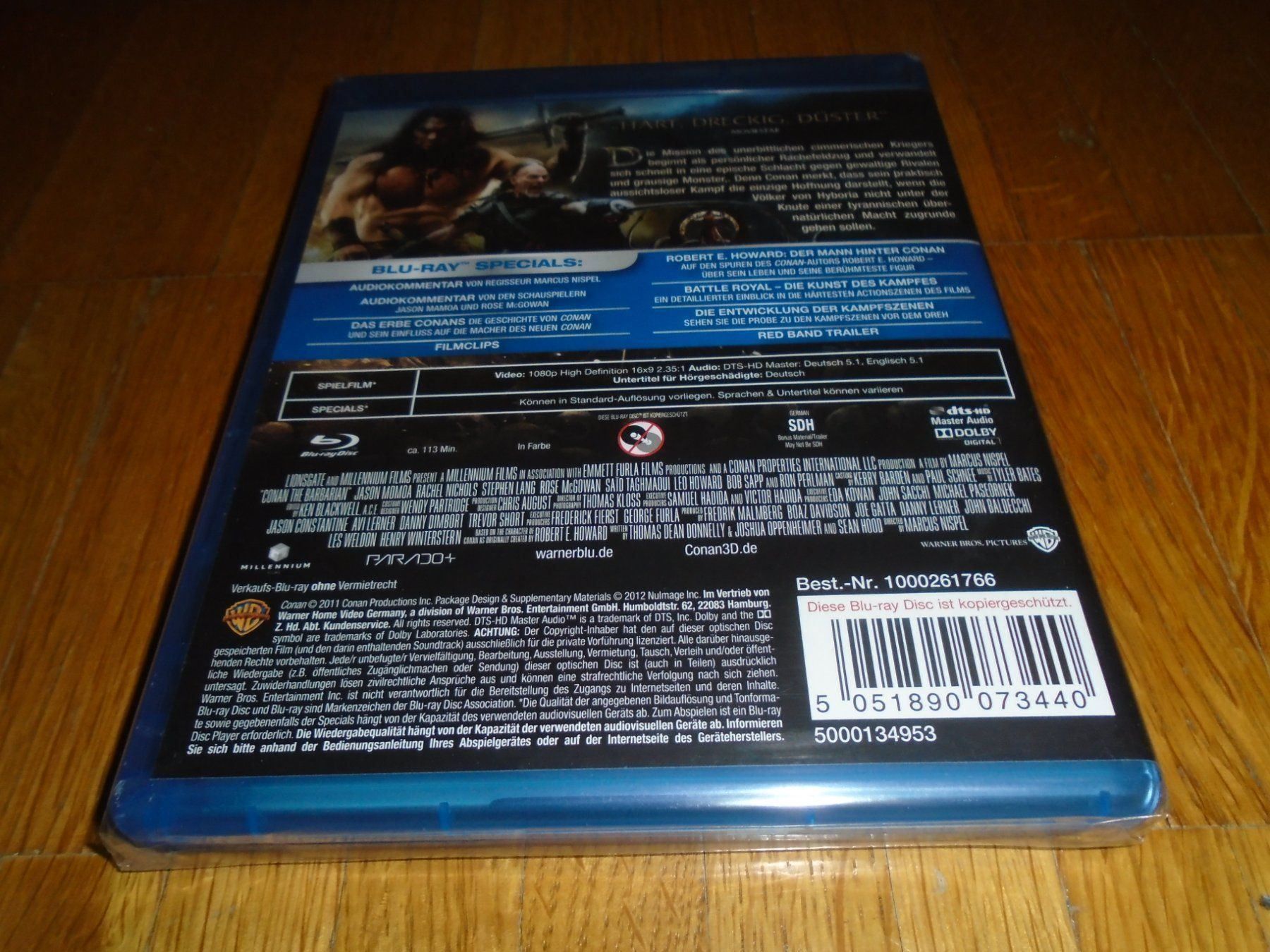 Alle DVDs: Conan - Der Barbar - BLU-RAY - UNCUT – Neu und originalverpackt aus Basel von havsok 1