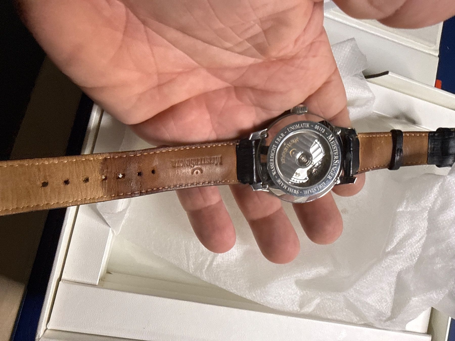 MeisterSinger Orologi: Meister Singer 43 mm Gepflegt – Usato da Pfeffingen venduto da Allhandelklgwatches 4