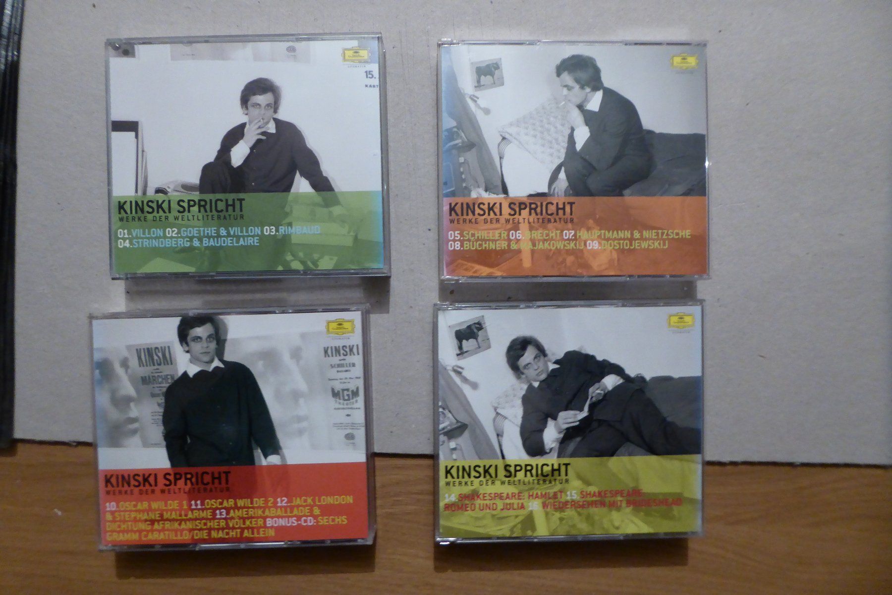 CD: CD Box Edition Klaus Kinski spricht – Usato da Allschwil venduto da Summelsarium 4